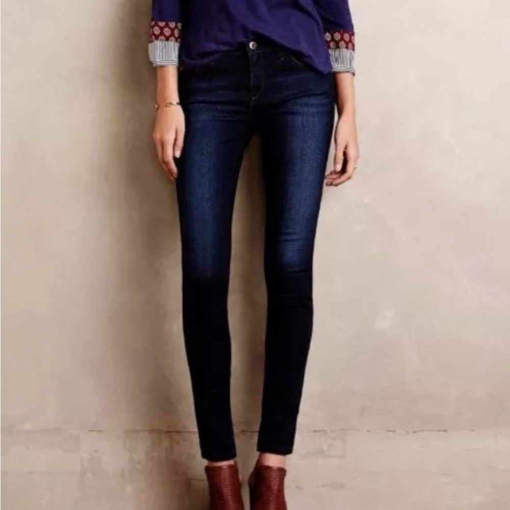 AG‎ Adriano Goldschmied The Legging Super Skinny Dark Wash Jeans Size 26